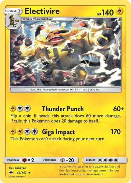 Electivire card image