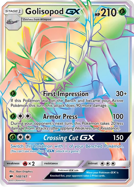 Golisopod GX card image