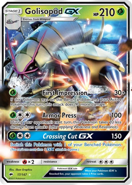 Golisopod GX card image