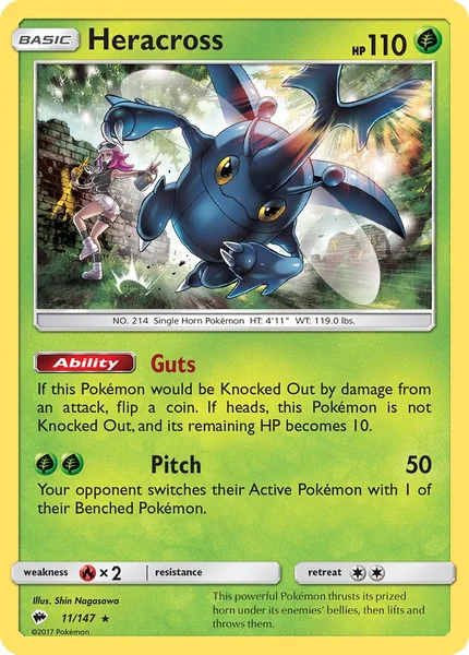 Heracross card image