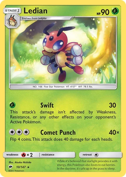 Ledian card image