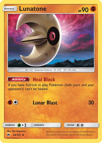 Lunatone card image