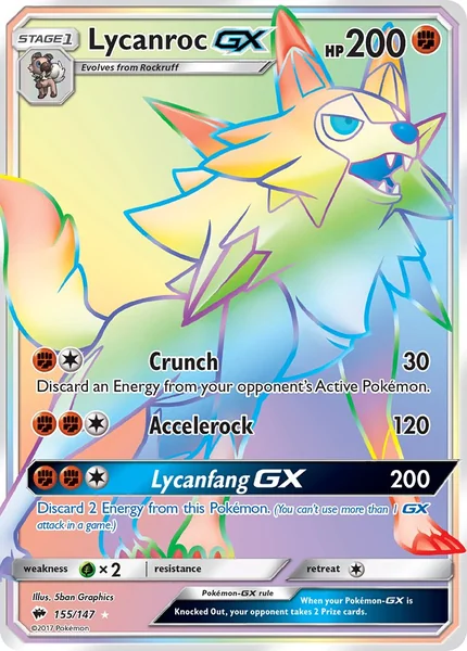 Lycanroc GX card image