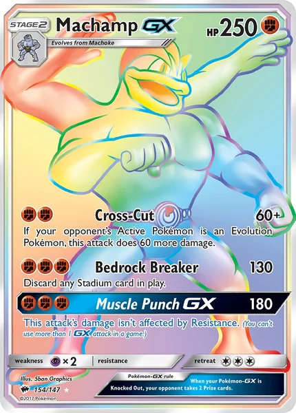 Machamp GX card image