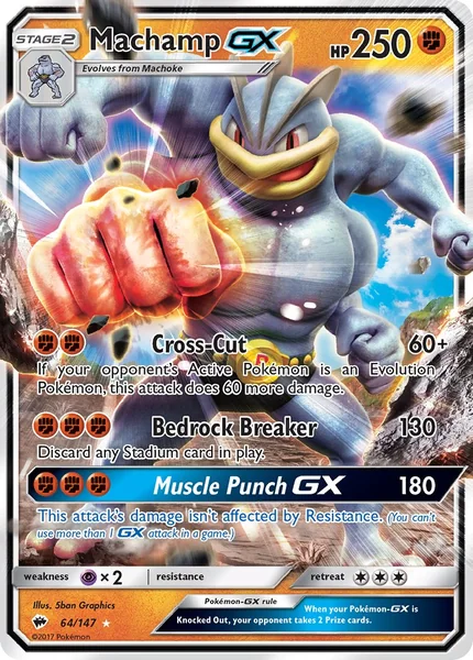 Machamp GX card image