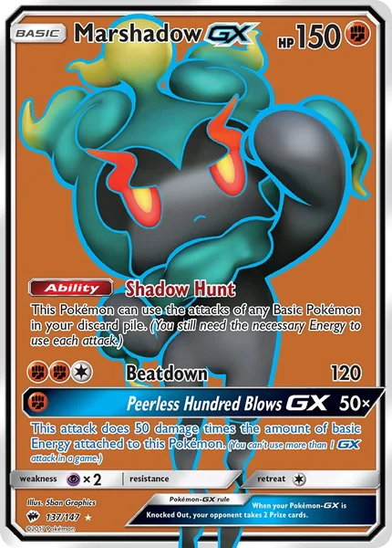 Marshadow GX card image