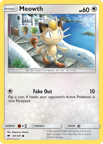 Meowth card image