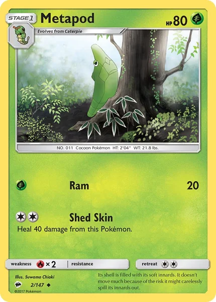 Metapod card image