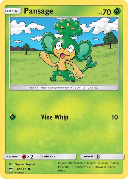 Pansage card image