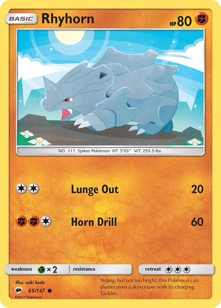 Rhyhorn card image
