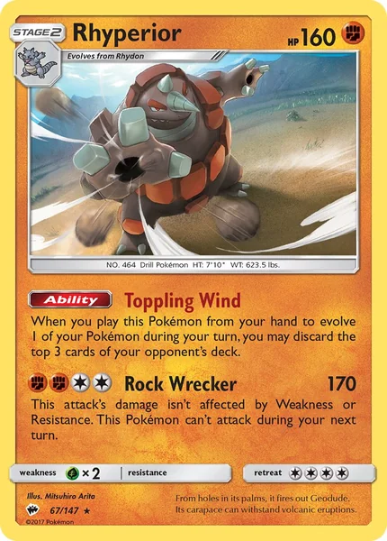 Rhyperior card image