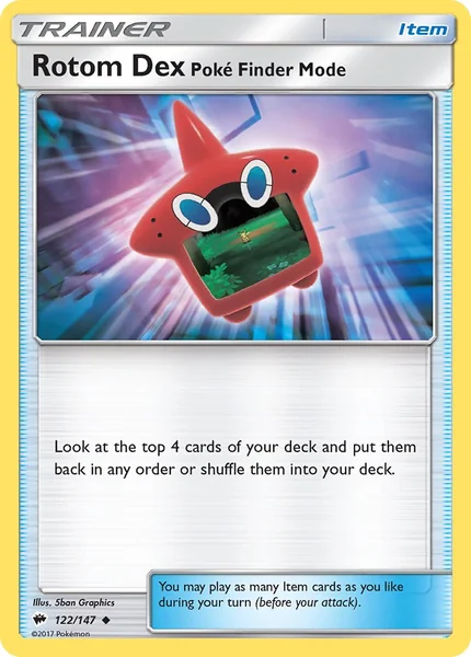Rotom Dex: Poke Finder Mode card image