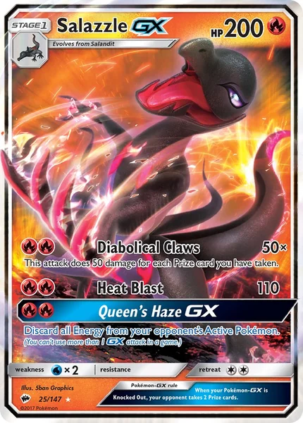 Salazzle GX card image