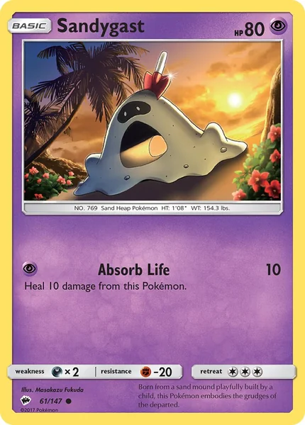 Sandygast card image