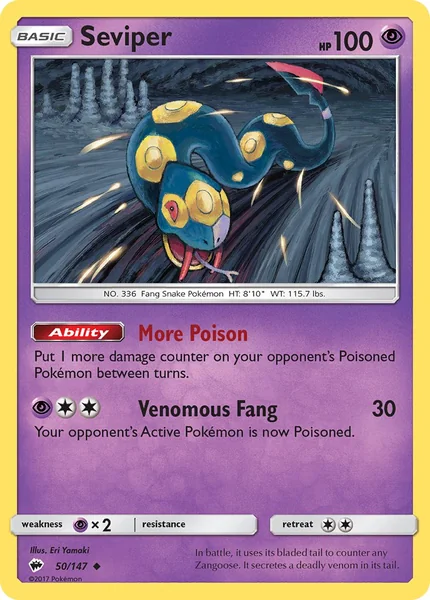 Seviper card image