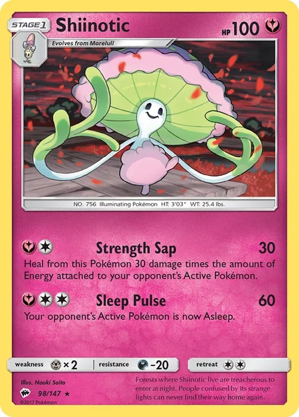 Shiinotic card image
