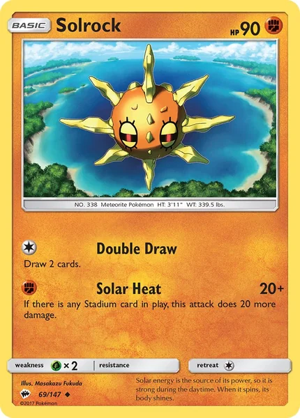 Solrock card image