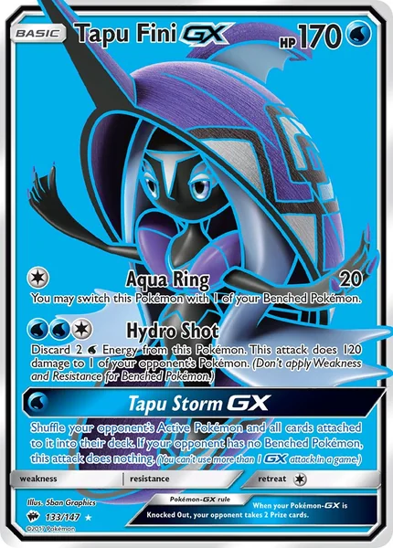 Tapu Fini GX card image