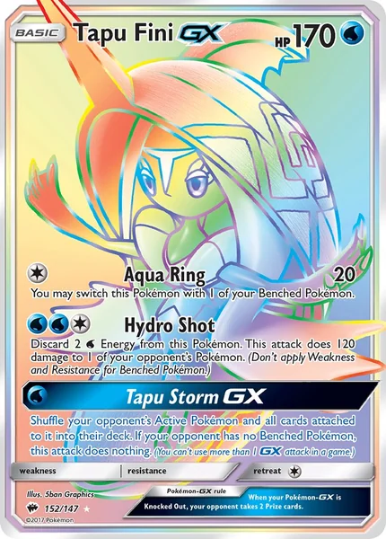 Tapu Fini GX card image