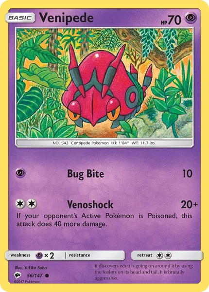 Venipede card image