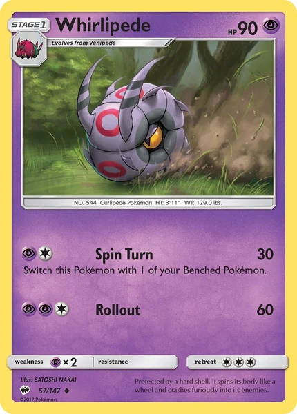 Whirlipede card image