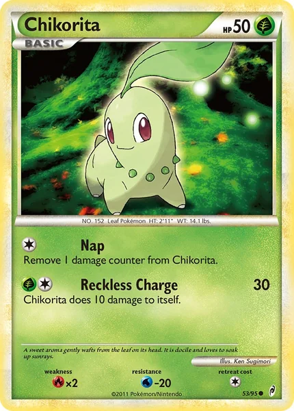 Chikorita card image