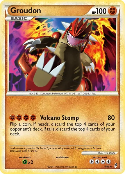 Groudon card image
