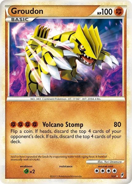 Groudon card image