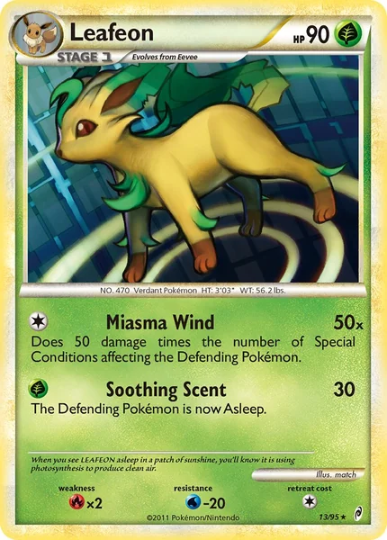 Leafeon card image
