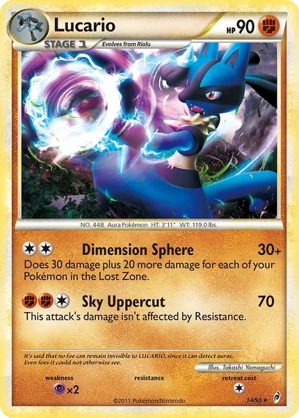 Lucario card image