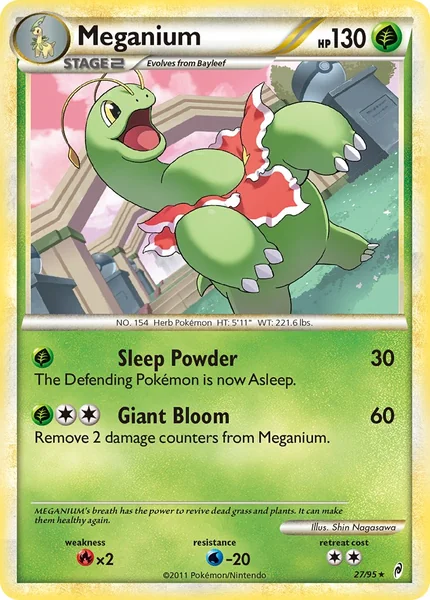 Meganium card image