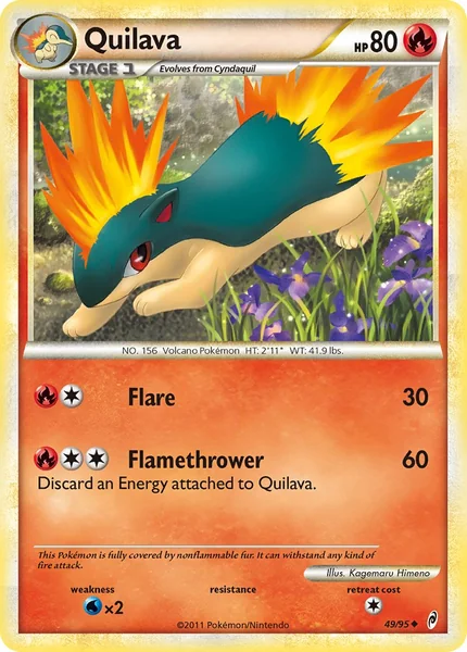 Quilava card image
