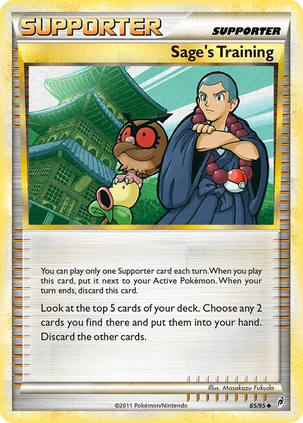 Sage's Training card image