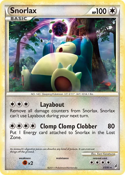 Snorlax card image