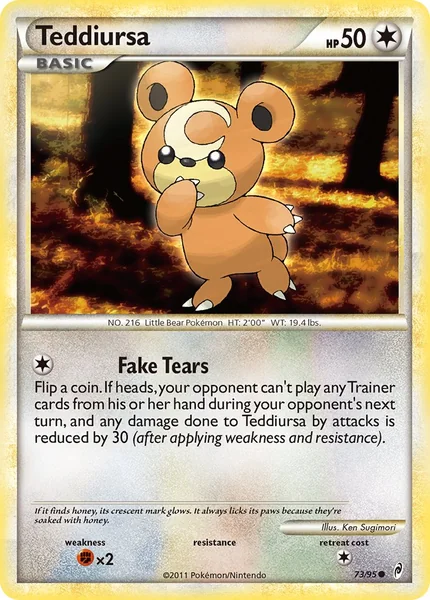 Teddiursa card image