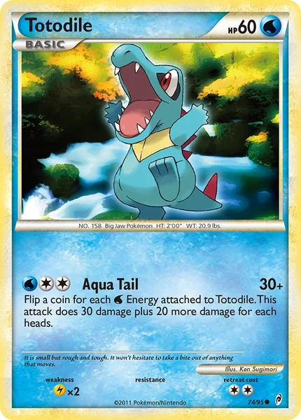 Totodile card image