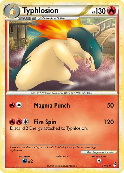Typhlosion card image