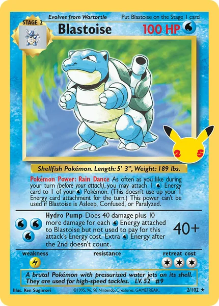 Blastoise card image