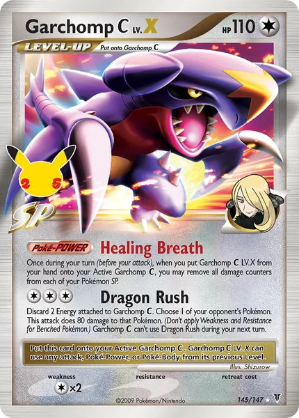 Garchomp C LV.X card image