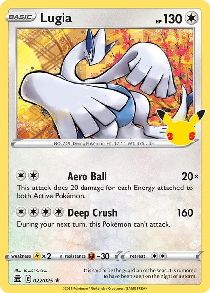 Lugia card image
