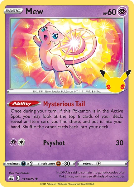 Mew card image
