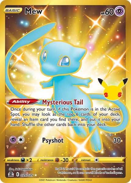Mew card image