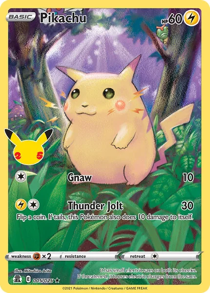 Pikachu card image