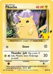 Pikachu card image