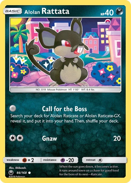 Alolan Rattata card image