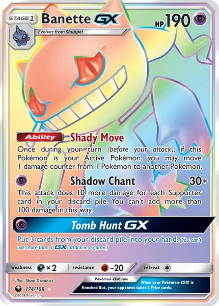 Banette GX card image