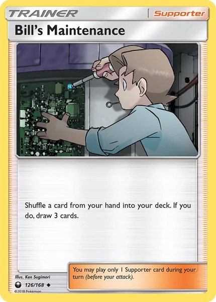 Bill's Maintenance card image