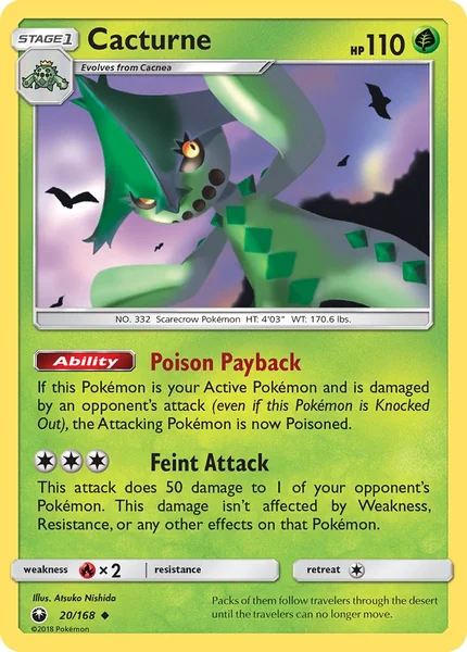 Cacturne card image