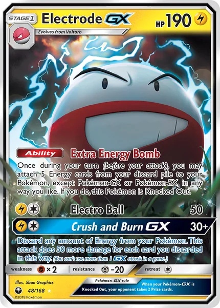 Electrode GX card image