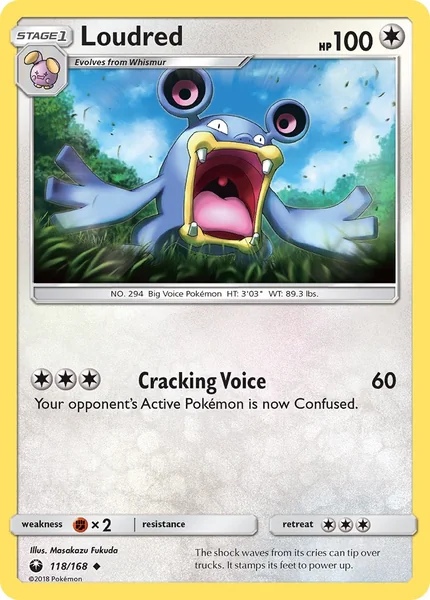 Loudred card image